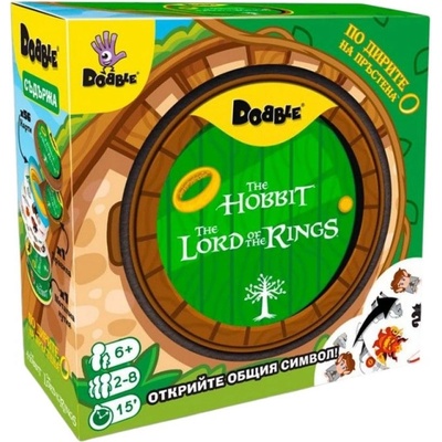 Asmodee Настолна игра Dobble: The Hobbit and The Lord of the Rings - Парти (DOBLOR07BG)