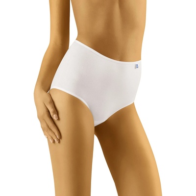 Wol-Bar Бикини с висока талия Figi-Tahoo-Maxi-Biae-BiayV-50469-Biały - Черен, размер M