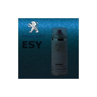 PEUGEOT ESY BLEU CELEBES metalická barva Sprej 400ml