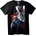 NOONEBRAND Тениска Аниме Робот и Герой - 5XL, Black