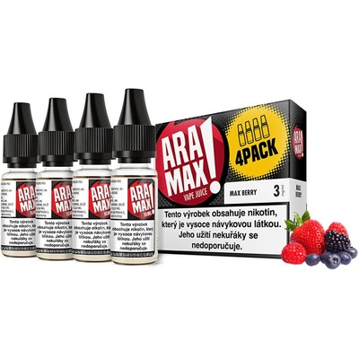 Aramax Max Berry 4 x 10 ml 12 mg