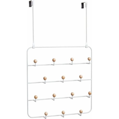 Umbra hk ltd (Канада) Органайзер с 14 бр. закачалки за стена или врата umbra estique - цвят бял (umbra 1004045-660)