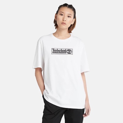 Timberland Унисекс тениска All Gender Comic Graphic T-Shirt in White - XXL (TB0A6JCD100)