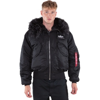 Alpha Industries мъжко яке (бомбър) alpha industries - 45p - черно/черно_113145