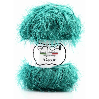 Etrofil Příze Decor 74077 zelený tyrkys