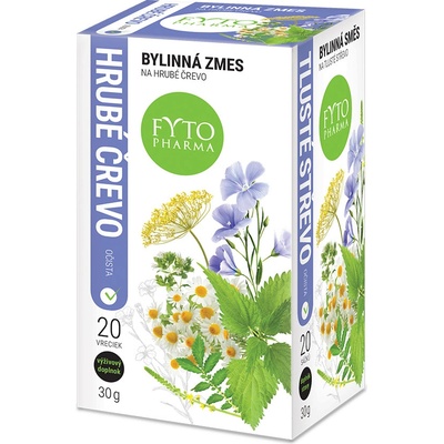FYTO Bylinná zmes na HRUBÉ ČREVO 20 x 1,5 g