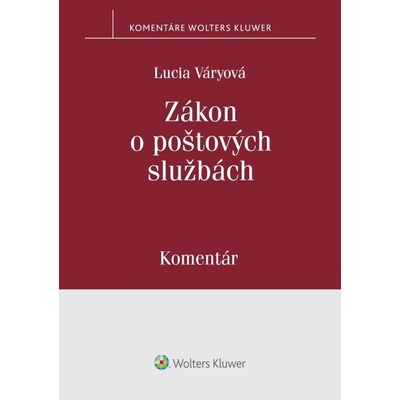 Zákon o poštových službách - Lucia Váryová