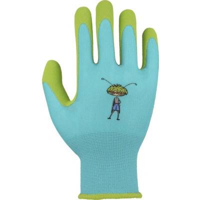 Dětské rukavice Floralie Gardening with kids Uni vel. 3 modro-zelené