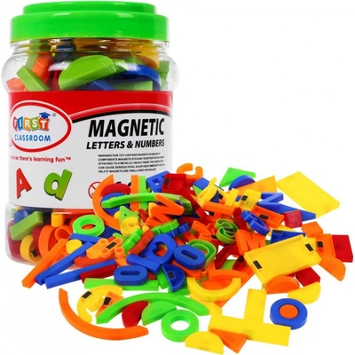 GIGA magnetická stavebnica písmenká a čísla