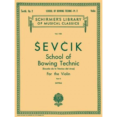 School of Bowing Technics, Op. 2 - Book 2: Violin Method