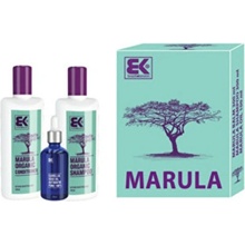 BK Brazil Keratin Marula Shampoo 300 ml + Conditioner 300 ml + Marula Oil 50 ml darčeková sada