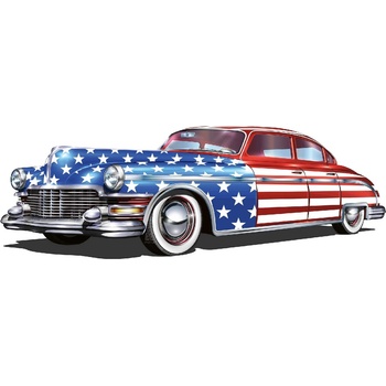 DIMEX ART s. r. o Флизелинов фототапет автомобил от сащ 375 x 250 см