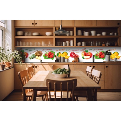 DIMEX ART Фототапет за кухня - смесени плодове 420 x 60 см