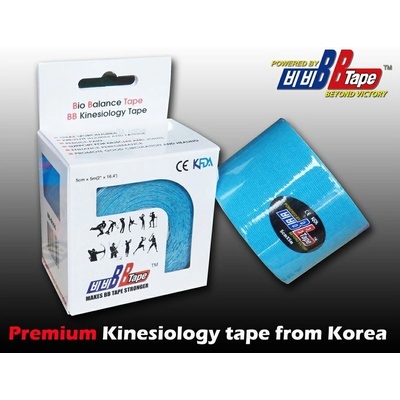 BB Tape s turmalínem modrá 5 m x 5 cm