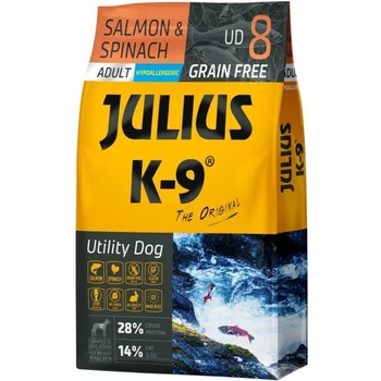 Image 1 of Julius-K9 Utility Dog Grain Free Adult Salmon & Spinach 3 kg