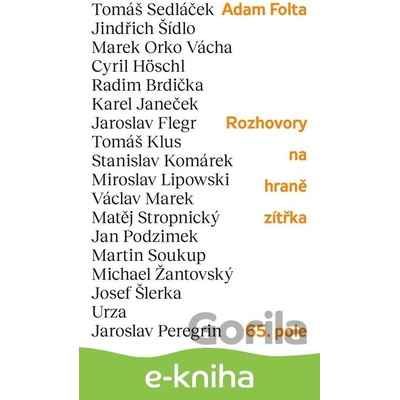 Rozhovory na hraně zítřka - Adam Folta