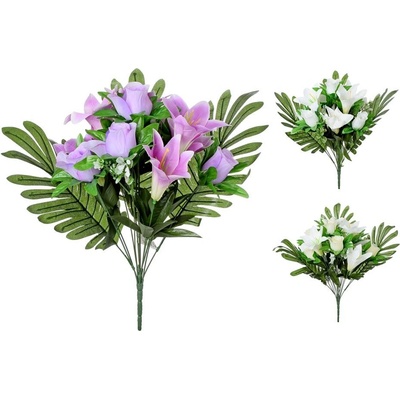 KYTICA ĽALIA RUŽA x13 3F 43cm