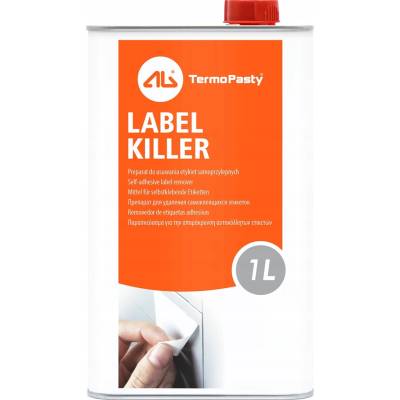 Label Killer rozpúšťa lepidlo z 1 l