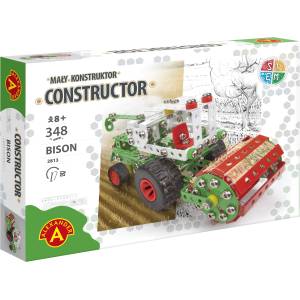 Alexander Toys Метален конструктор Alexander, 348 части - Комбайн (AL2813) - bright-toys