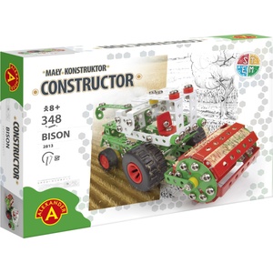 Alexander Toys Метален конструктор Alexander, 348 части - Комбайн (AL2813)
