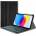 Techsuit CozyTab Case and Bluetooth Keyboard - кожен калъф и безжична блутут клавиатура за iPad 10 (2022) (черен)