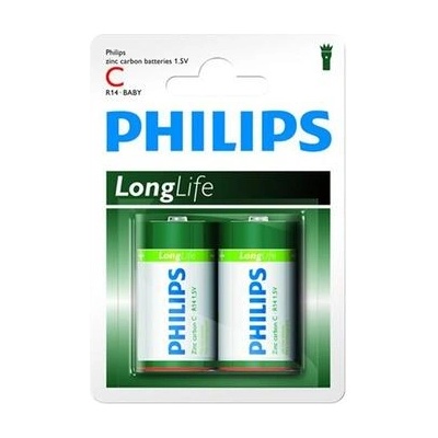 Philips battery longlife C 2TK/PK (R14L2B/10)