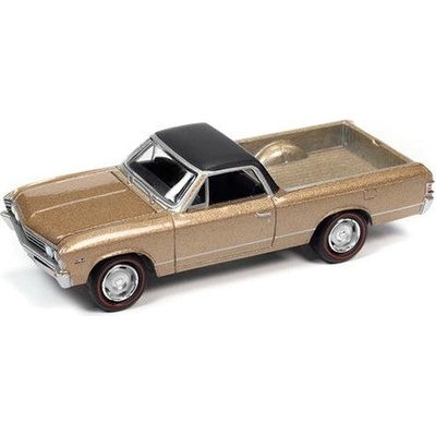 Johnny Lightning Chevy El Camino 1967 zlatá 1:64