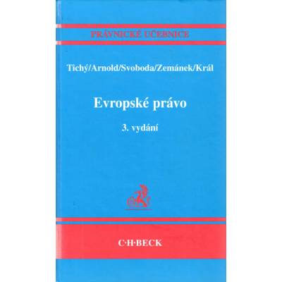Evropské právo - Tichý a kol.