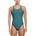 Nike Дамски бански костюм Nike Fusion Logo Tape Fastback Swimsuit Womens - Dusty Cactus