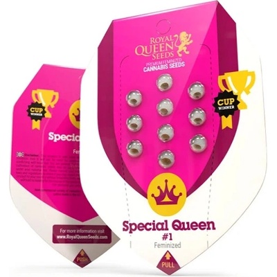 Royal Queen Seeds Special Queen #1 semena neobsahují THC 10 ks – Hledejceny.cz