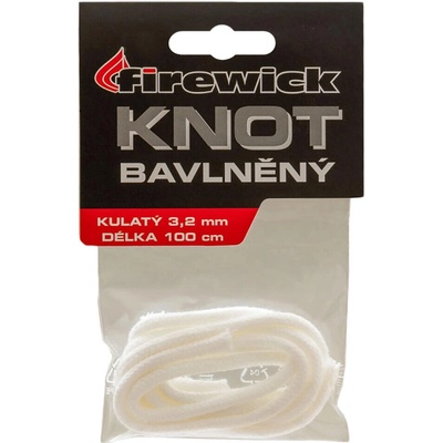 Knot kulatý bavlněný - průměr 3,2 mm, 1m / H2020 /