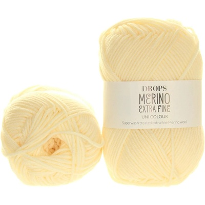 Drops Merino Extra Fine 01 smetanová