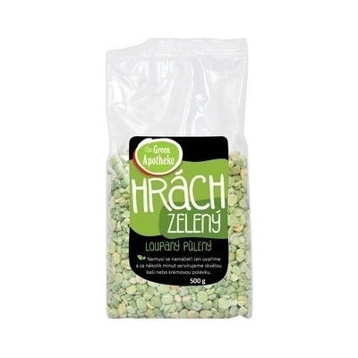 Green apotheke Hrách zelený loupaný půlený 500g