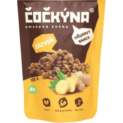 Čočkýna Smažená čočka zázvor 100g