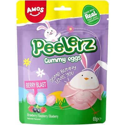 AM Eggs Shaped Peelable Gummy 65 g