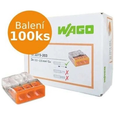 Wago Compact 2273-203 100 ks
