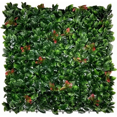Umělý živý plot BOBKOVIŠEŇ PREMIUM 2, 100x100cm, plocha 1m2