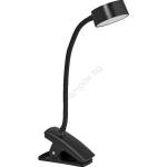 OSRAM Ledvance-LED димируема сензорна настолна лампа с щипка CYLINDER LED/4, 8W/5V 3000-6500K черна (P227997)