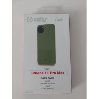 Pouzdro Celly Leaf iPhone 11 Pro Max, zelená