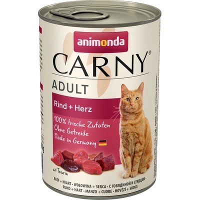 Animonda Carny Adult hovädzie a srdiečka 400 g