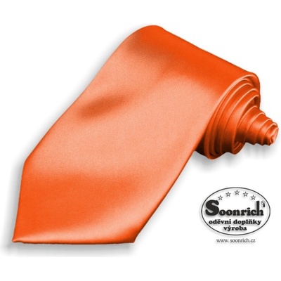 Soonrich kravata oranžová kjs006