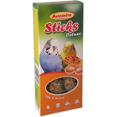 Avicentra Sticks tyčinky ovocné medové pro andulky 110 g – Zboží Dáma