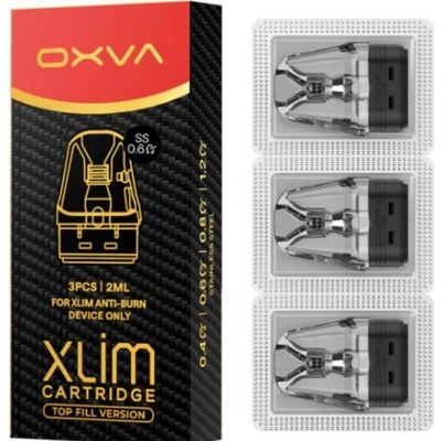 OXVA Xlim DNA cartridge Top Fill SS 0,6ohm 3 ks
