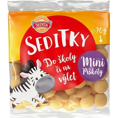 Sedita Seditky mini piškóty 70 g