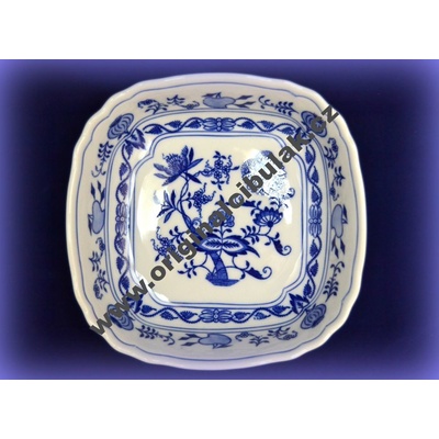 Český porcelán Dubí Cibulák mísa salátová čtyřhranná italská 10063 19 cm