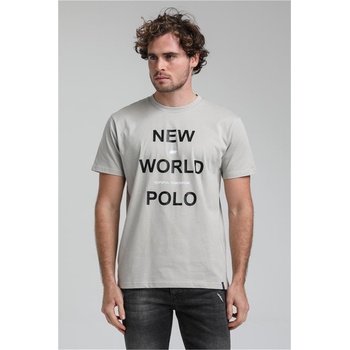 New World Polo Мъжка Slim Fit тениска 23SSM20298 - Сива #371511 (371511_Сив)