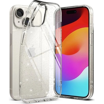 Ringke Блестящ Калъф за iPhone 15, RINGKE Air Glitter Case, Прозрачен (8809919309233)