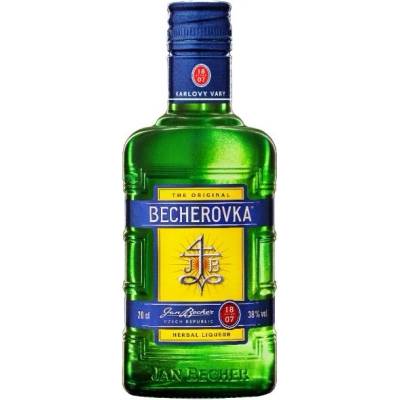 Becherovka 38% 0,2 l (čistá fľaša)