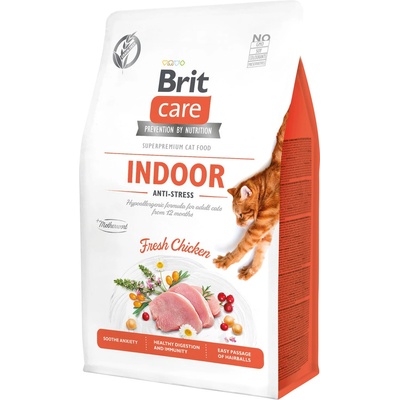 Brit Care Cat Grain-Free Indoor Anti-stress 0,4 kg