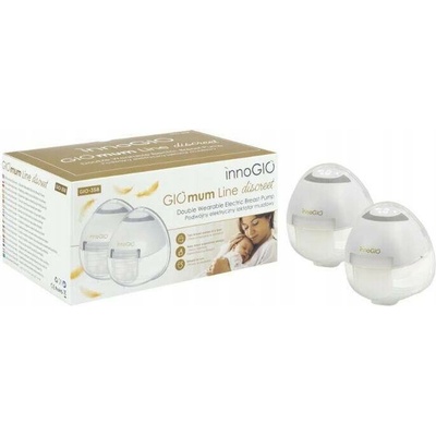 InnoGio GIOmum Line Discreet GIO 358 dvojitá bílá